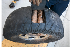 Merced CHP Officers Reportedly Discover Over 150 Pounds of Fentanyl Pills Hidden in Truck Tire