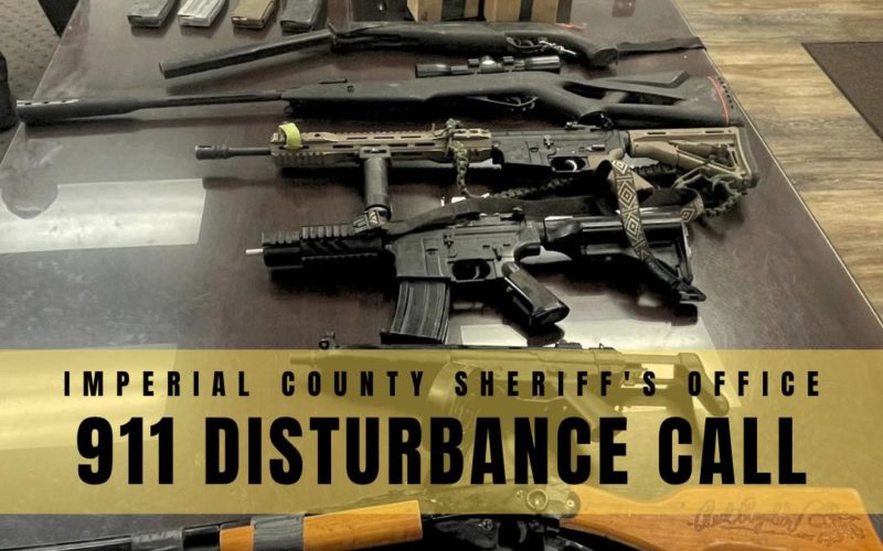 Disturbance Call Leads to Arrests and Discovery of Weapons Cache in Niland, CA