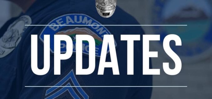 Beaumont Police Department Updates: Incidents from October 14th to October 17th, 2023