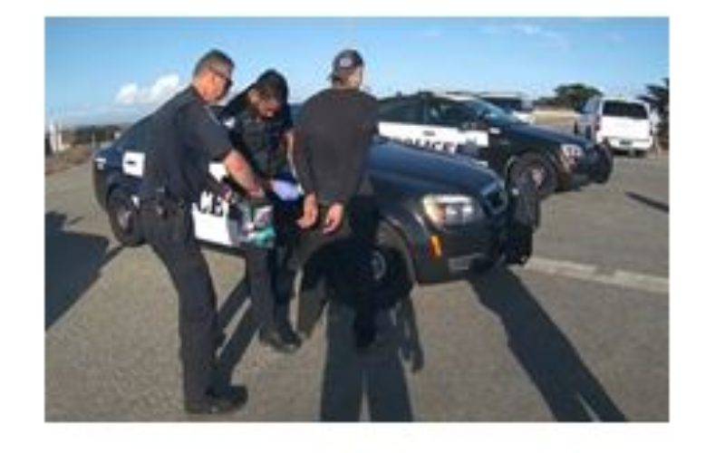 Marina Police Apprehend Machete-Wielding Suspect