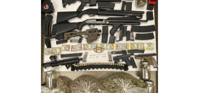 Redding Man Arrested for Alleged Trafficking of Weapons, Cannabis