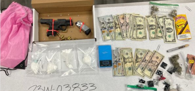 Traffic Stop Leads to Arrest, Drug Seizure, and Gun Recovery in Santa Cruz County