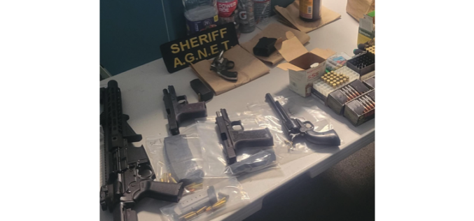 Convicted Felon Reportedly Caught with Loaded Ghost Gun, Other Weapons