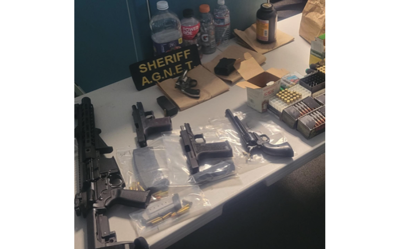 Convicted Felon Reportedly Caught with Loaded Ghost Gun, Other Weapons