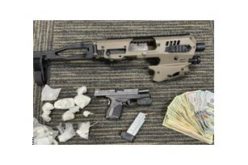 Weapons and Narcotics arrest in Sacramento County