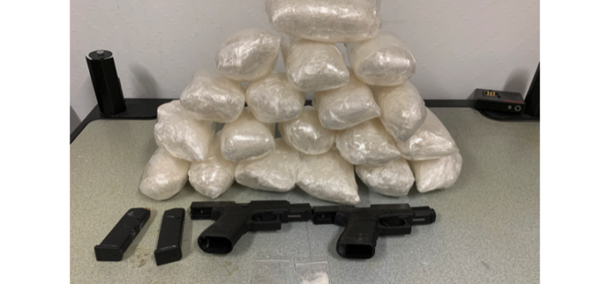 Weed Police Reportedly Find 20 Lbs. of Suspected Narcotics During Traffic Stop