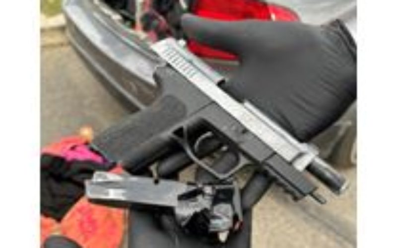 Illegal Firearm Arrest in Folsom