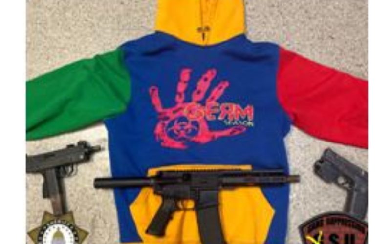 Juvenile arrested on Gang Activity and Weapons Charges