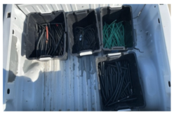 Search Warrant Leads to Discovery of 200 Pounds of Stolen Copper Wire; Two Arrested