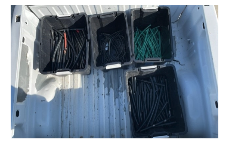 Search Warrant Leads to Discovery of 200 Pounds of Stolen Copper Wire; Two Arrested