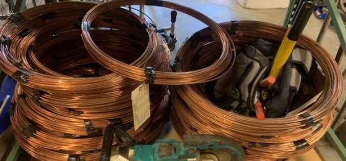 500 Pounds of Copper Wire Recovered During Fremont Drug Arrest