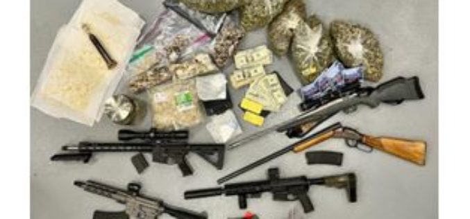 Truckee Resident Arrested for Narcotics and Weapons