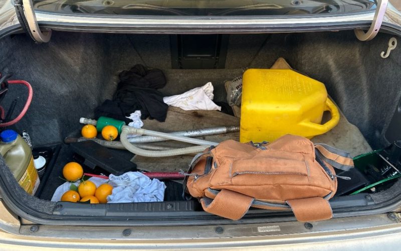 Stolen Vehicle Leads to Arrests and Recovery of Theft Tools and Narcotics in Folsom