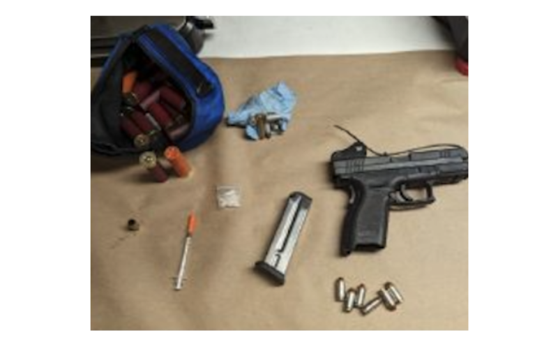 Susanville Police Arrest Driver for Alleged DUI, Possession of Stolen Gun and Narcotics