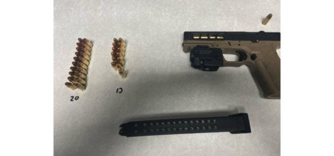 Two Arrested for Alleged Underage Drinking, Unlawful Firearm Possession