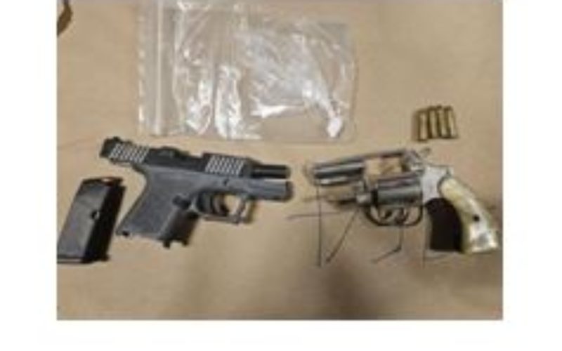 Two Arrested, Loaded Firearms and Drugs Recovered at Gateway Shopping Center