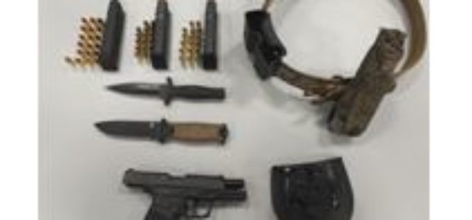 Firearm arrest in Truckee