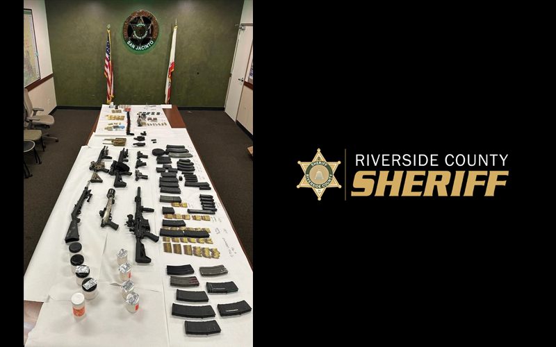 San Jacinto Traffic Stop Leads to Major Weapons and Explosives Seizure