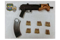 Assault Weapon, Open Alcohol Container Reportedly Discovered During Enforcement Stop