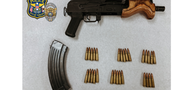 Assault Weapon, Open Alcohol Container Reportedly Discovered During Enforcement Stop