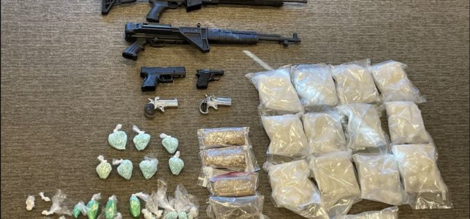 Operation Consequences Seizes More Drugs & Firearms in San Bernardino County