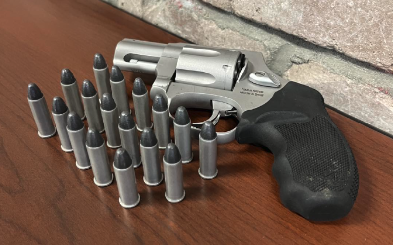 Gang Members on Probation Allegedly Caught with Revolver, Ammo During Traffic Stop