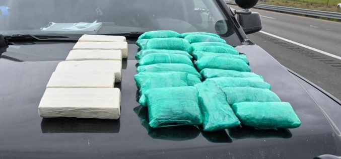 20 Pounds of Meth, 11 Pounds of Coke Reportedly Seized During Traffic Stop in Merced County