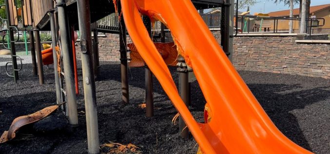 Madera Police Investigate Suspicious Fire at Local Playground