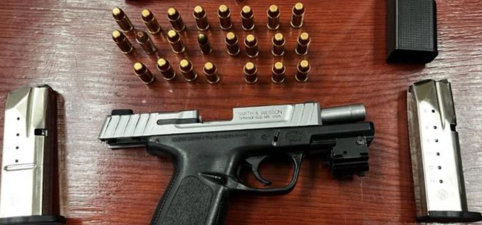 Arrest Made in Imperial County Traffic Stop: Loaded Firearm Found in Vehicle