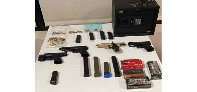 Domestic Disturbance Call Leads to Discovery of Illegal Weapons