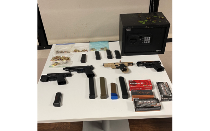 Domestic Disturbance Call Leads to Discovery of Illegal Weapons