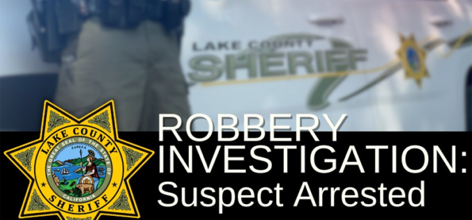 Lake County Sheriff’s Office Apprehends Suspect in Soda Bay Market Robbery