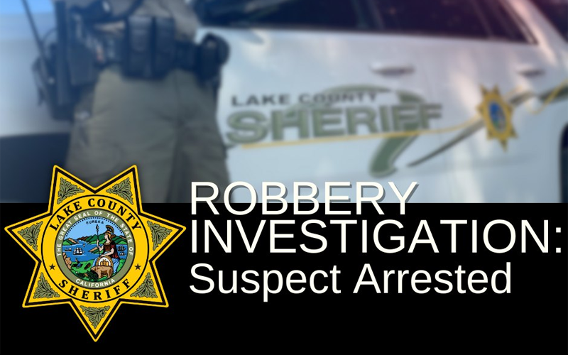 Lake County Sheriff’s Office Apprehends Suspect in Soda Bay Market Robbery