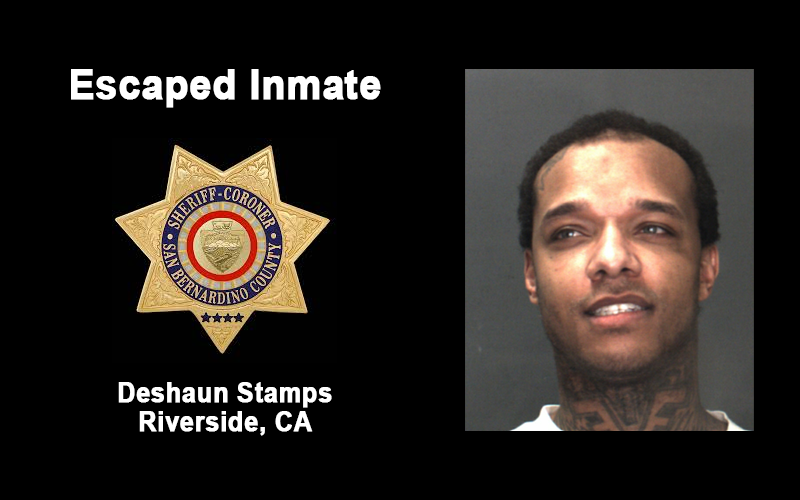 Manhunt Launched for Escaped Inmate Deshaun Stamps from West Valley Detention Center