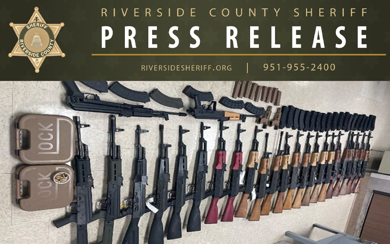 Coachella Valley Task Force Assists in Border Patrol Weapon Seizure