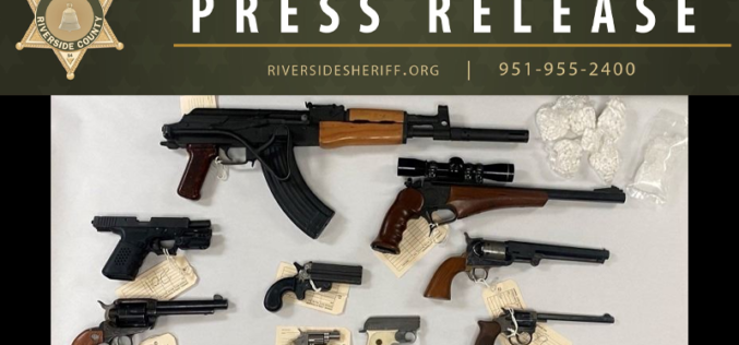 Coachella Valley Task Force Arrests Desert Hot Springs Resident for Illegal Firearms and Drug Sales