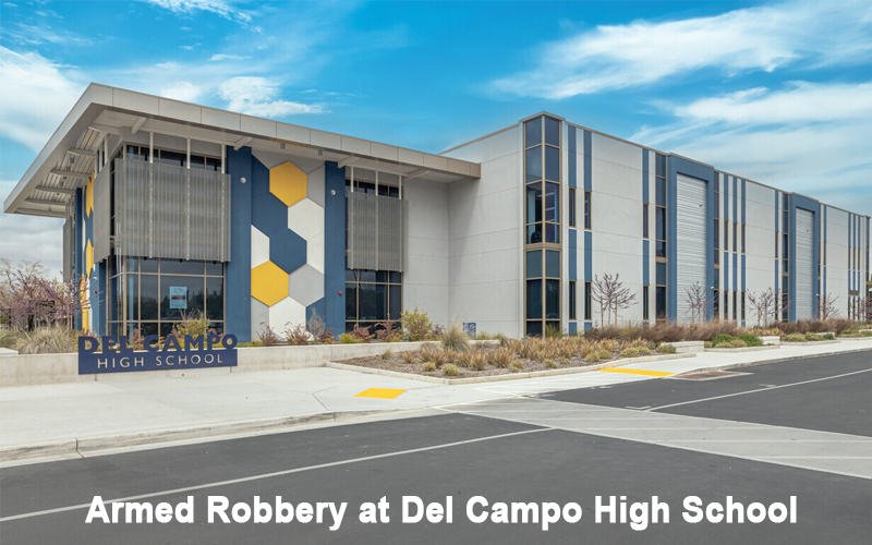 Armed robbery at Del Campo High School leads to student arrest