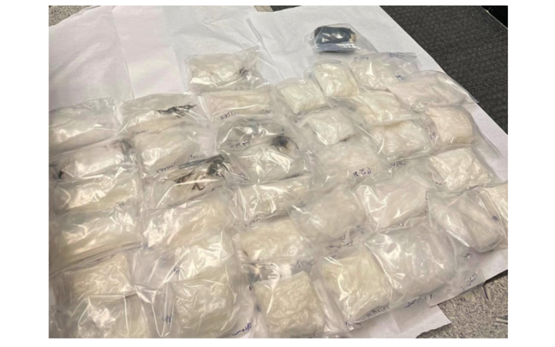 Tracy Police Reportedly Confiscate Nearly 40 Pounds of Suspected Narcotics