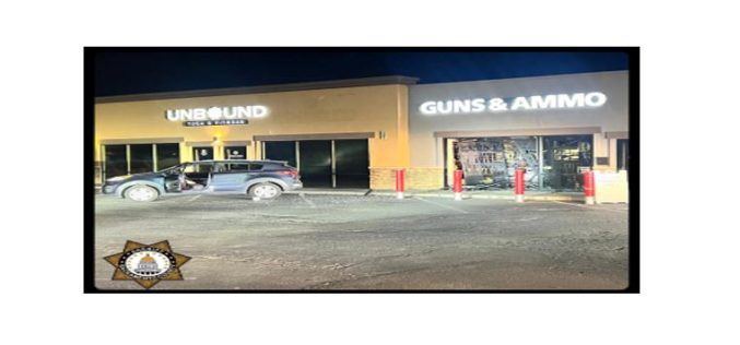 Orangevale Gun Store Burglarized, Suspects at Large