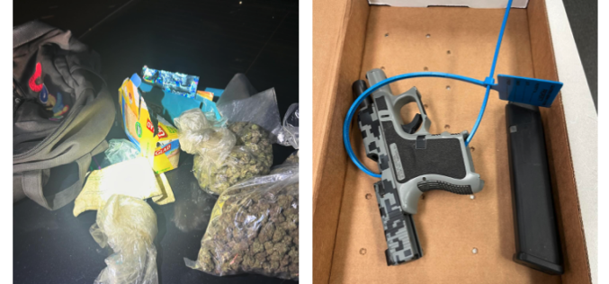 San Mateo County Man Allegedly Caught with Unregistered Firearm, Unlawful Quantity of Cannabis