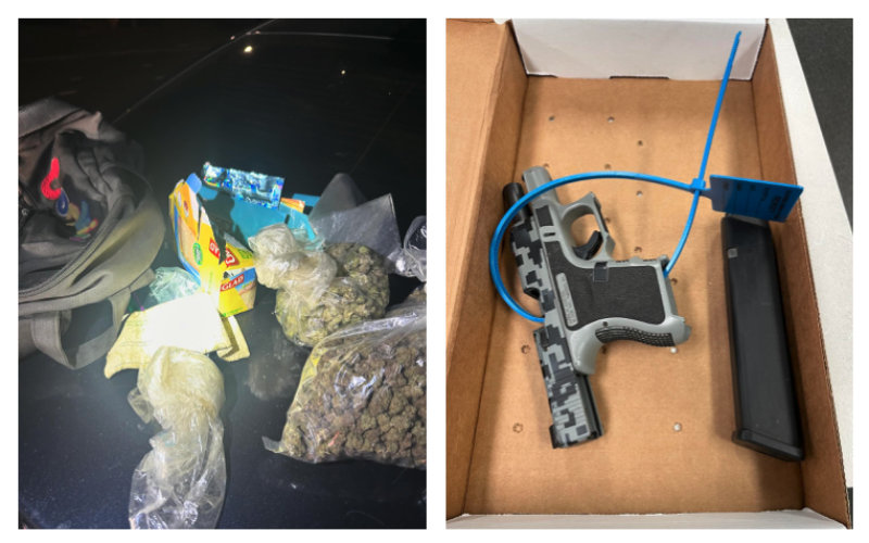 San Mateo County Man Allegedly Caught with Unregistered Firearm, Unlawful Quantity of Cannabis