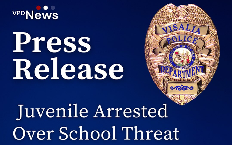 Police Arrest Juvenile for Allegedly Threatening to Shoot Up School