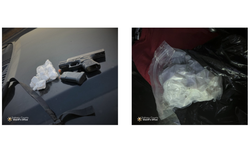 Siskiyou County Authorities Reportedly Find Fentanyl, Unregistered Weapon During Traffic Stops on I-5