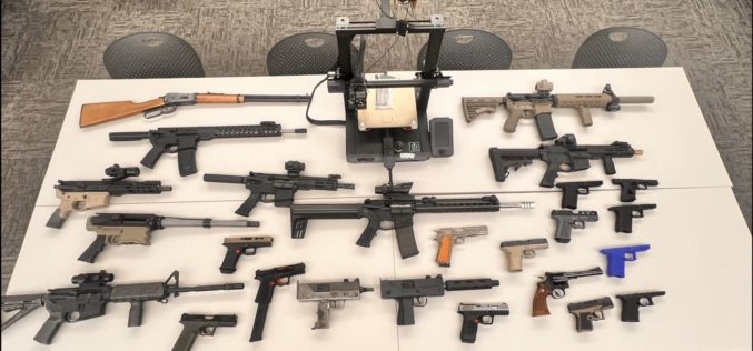 Arrest of Felon with Home Arsenal