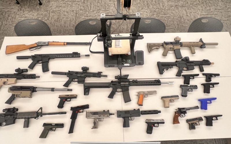 Arrest of Felon with Home Arsenal