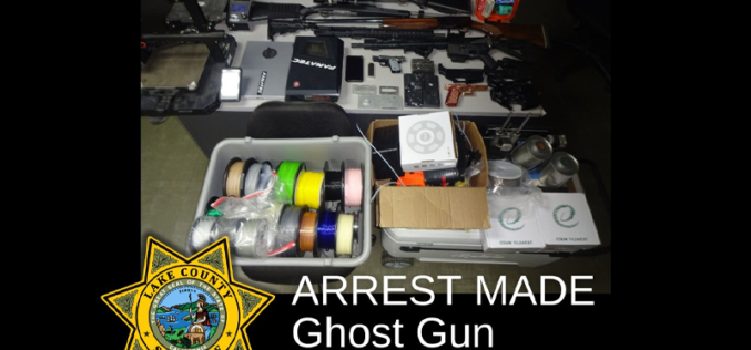 Clearlake Oaks Incident Leads to Arrest for Illegal Firearms Manufacturing