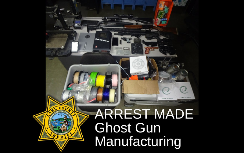 Clearlake Oaks Incident Leads to Arrest for Illegal Firearms Manufacturing