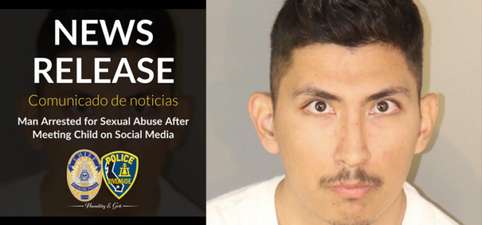 Sexual Abuser Arrested After Meeting Child on Social Media