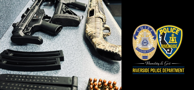 Serial Burglar Busted: Riverside Police Nab Repeat Offender with Illegal Firearms