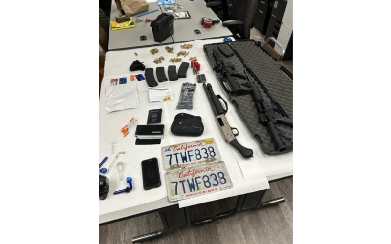 Glenn County: Two Arrested After Suspicious-Person Report Leads to Discovery of Illegal Weapons